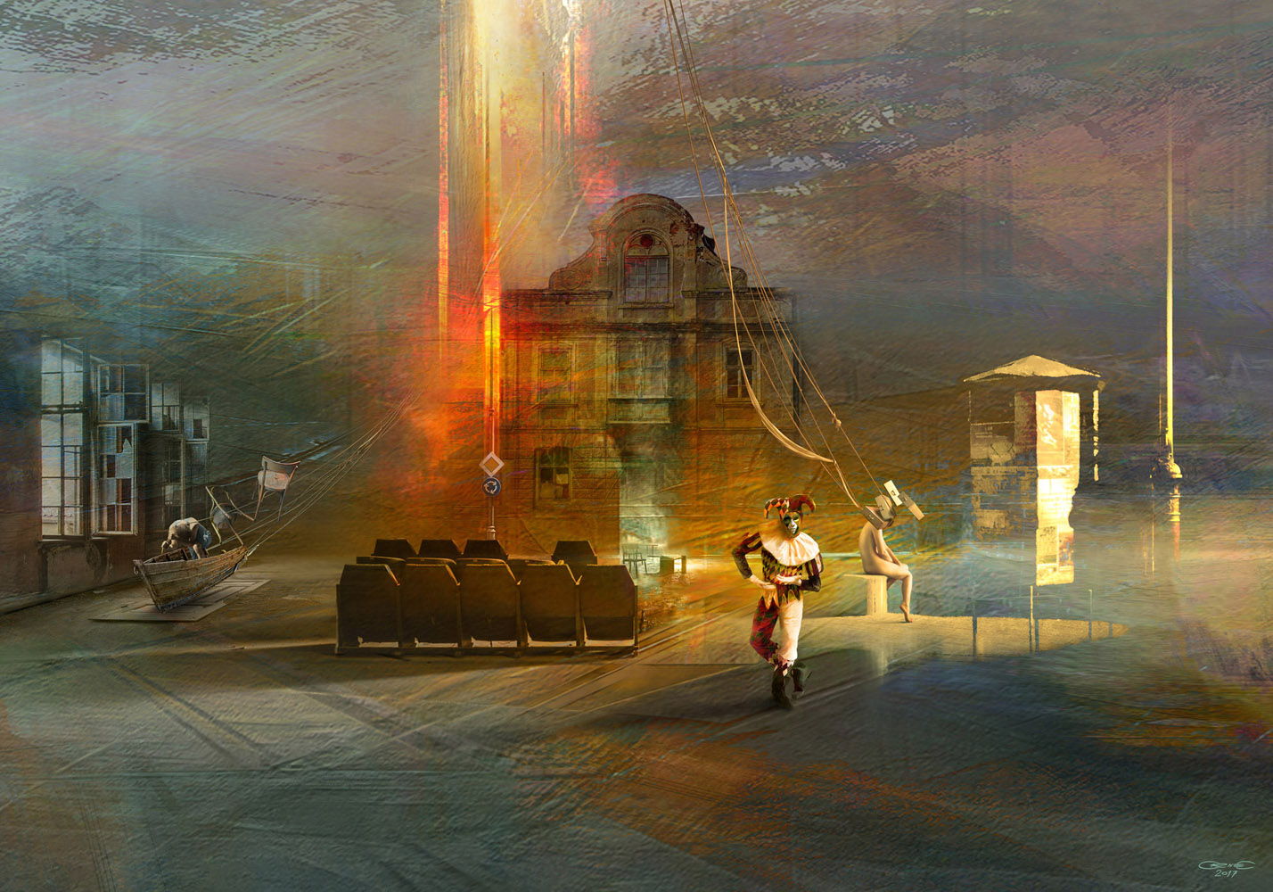17. Fringe Theatre, 70cm x 100cm, 2017., digitalni medij